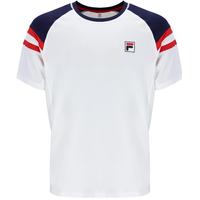 Fila Mens Heritage Short Sleeved Top - White