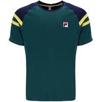 Fila Mens Heritage Short Sleeved Top - Teal