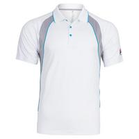 Fila Mens Fall Backspin Short Sleeve Tennis Polo - Green