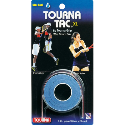 Tourna Tac Overgrips (Pack of 3) - Blue