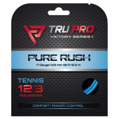 Tru Pro Pure Rush 17 1.23mm Tennis String Set - Blue