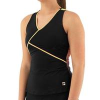 Fila Womens Backspin Racerback Tank Top - Black/Sunset