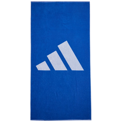 Adidas 3 Bar Towel Large - Blue