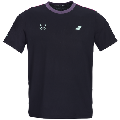 Babolat Mens Juan Lebron Padel Crew Neck Tee - Black
