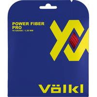 Volkl Power Fibre Pro Tennis String Set - Lava Red