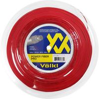 Volkl Power Fiber Pro 200m Tennis String Reel - Lava Red