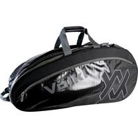 Volkl Primo Combi 6 Racket Bag - Black/Charcoal