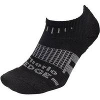 Thorlo Edge Court Low Cut Tennis Socks (1 Pair) - Black/Grey