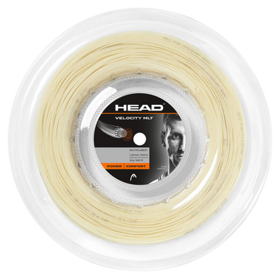 Head Velocity MLT 200m Tennis String Reel - Natural