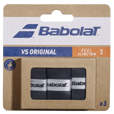 Babolat VS Original Overgrips (Pack of 3) - Black