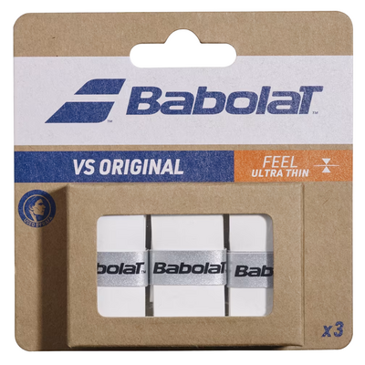 Babolat VS Original Overgrips (Pack of 3) - White