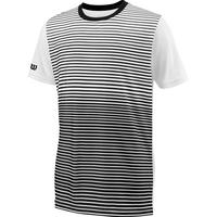 Wilson Boys Team Crew Tee - Black/White