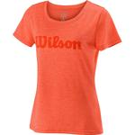 Wilson Womens Script Tech T-Shirt - Pro Staff Red