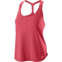Wilson Womens Competition Flecked Tank - Holly Berry