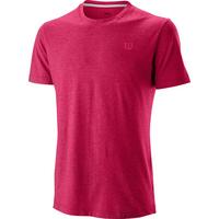 Wilson Mens Competition Flecked Crew Tee - Granita Heather