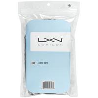 Luxilon Elite Dry Overgrips (Pack of 30) - Grey