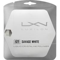 Luxilon Savage White Tennis String Set