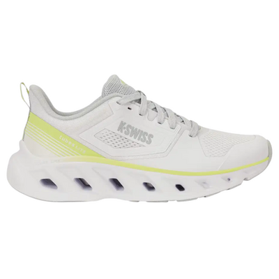 K-Swiss Women Laguna Tubes Lite Shoes - White/Glacier Gray/Slime Green