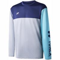 Yonex Mens YLST123EX Long Sleeve T-Shirt - Navy/Sky