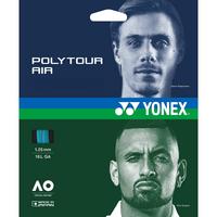 Yonex PolyTour Air 125 Tennis String Set - Sky Blue