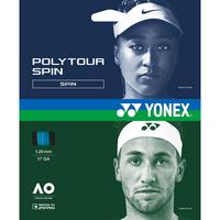 Yonex PolyTour Spin Tennis String Set - Cobalt Blue