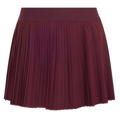 Adidas Womens Club Pleated Skirt - Maroon