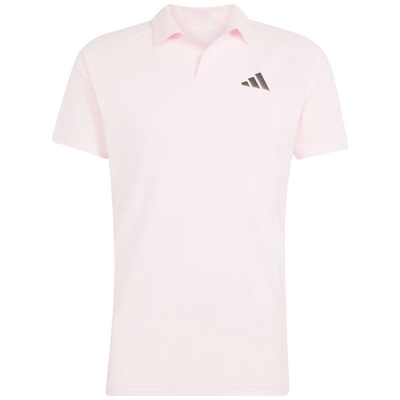 Adidas Mens Freelift Polo Pro Shirt - Distilled Pink  