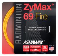 Ashaway Zymax 69 Fire Badminton String Set - Orange