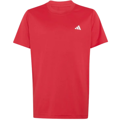 Adidas Boys Club T-Shirt - Pure Ruby