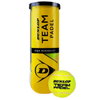 Dunlop Team Padel Balls (3 Ball Can)