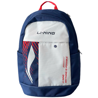 Li-Ning ABSV133 Badminton Backpack - White/Blue