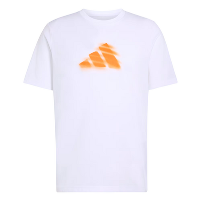 Adidas Mens Clay Is Not Graphic T-Shirt - White