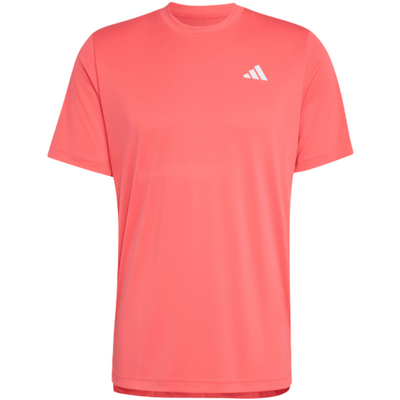 Adidas Mens Club T-Shirt - Pure Turbo