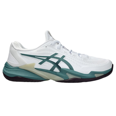 Asics Mens Court FF 3 Tennis Shoes - White/Foggy Teal