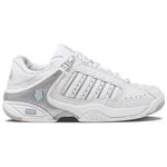 K-Swiss Womens Defier RS Tennis Shoes - White/Blue/Silver