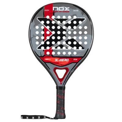 NOX X-Hero Padel Racket 2026 - Red