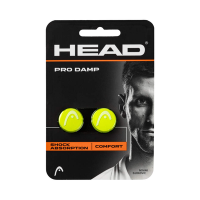 HEAD Pro Vibration Dampeners (Pack of 2) - Luminous Yellow 