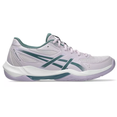 Asics Womens GEL-Rocket 12 Indoor Court Shoes - Dahlia/Foggy Teal