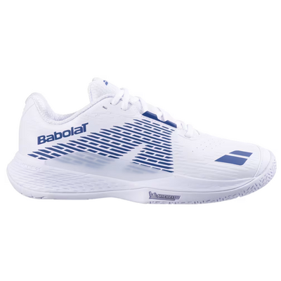 Babolat Mens Propulse Storm All Court Tennis Shoes - White/Dark Blue