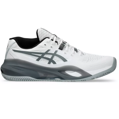 Asics Mens GEL-Resolution X Padel Shoes - White/Steel Grey