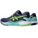 Asics Mens GEL-Resolution 9 Padel Shoes - Thunder Blue/Electric Lime - thumbnail image 7