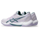 Asics Womens GEL-Rocket 12 Indoor Court Shoes - Dahlia/Foggy Teal - thumbnail image 7