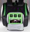 Tecnifibre Squash Green 12 Racket Bag - Black/White - thumbnail image 2