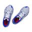 New Balance W880v4 Womens (B) Running Shoes - Silver/Blue - thumbnail image 2