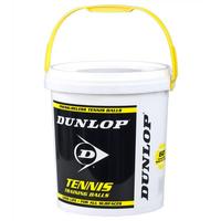 Dunlop Trainer Yellow Tennis Balls - 5 Dozen Bucket