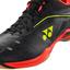 Yonex Mens Power Cushion 65 Z Badminton Shoes - Black/Bright Red - thumbnail image 2